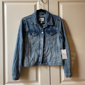 Forever 21 Los Angeles Blue Jean Jacket Size Small